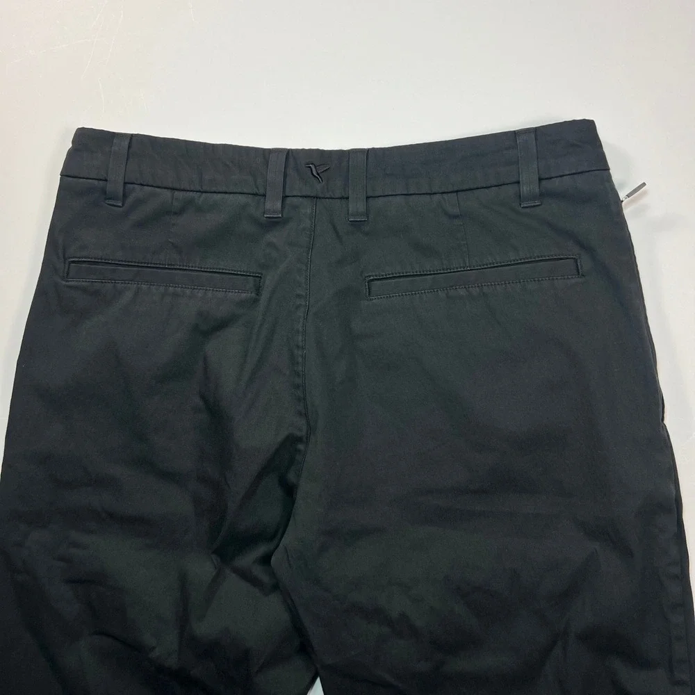 Birddogs Khaki Pants Mens 32x34 Black Built-in Liner Stretch Chino Trousers Golf